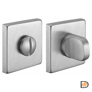 Завертка сантехническая LUX-WC-S5 CSA квадратная цвет - мат. хром