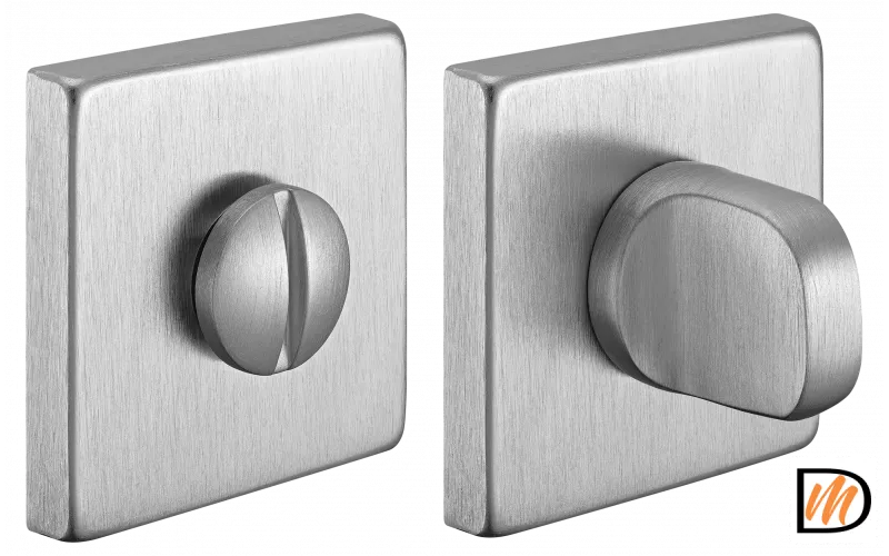 Завертка сантехническая LUX-WC-S5 CSA квадратная цвет - мат. хром