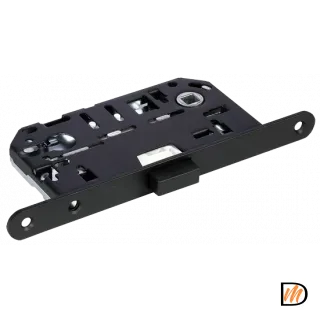 Защелка межкомнатная IM L B NP магнитная под цилиндр, цвет - черный