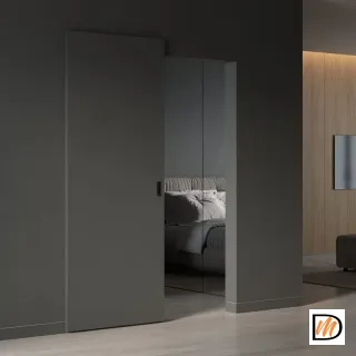 Система для раздвижных дверей INVISIBLE-2 1100, ширина 80-110 см, до 60 кг