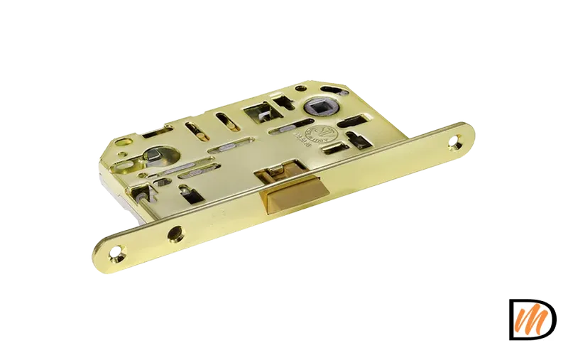 Замок под цилиндр IP L PG бесшумный, цвет золото