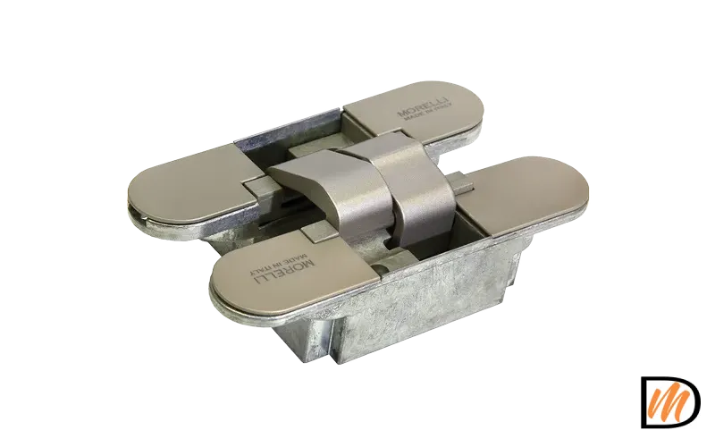 Петля скрытая HH-3 SN врезная с 3D-регулировкой вес полотна до 40 кг, цвет матовый никель