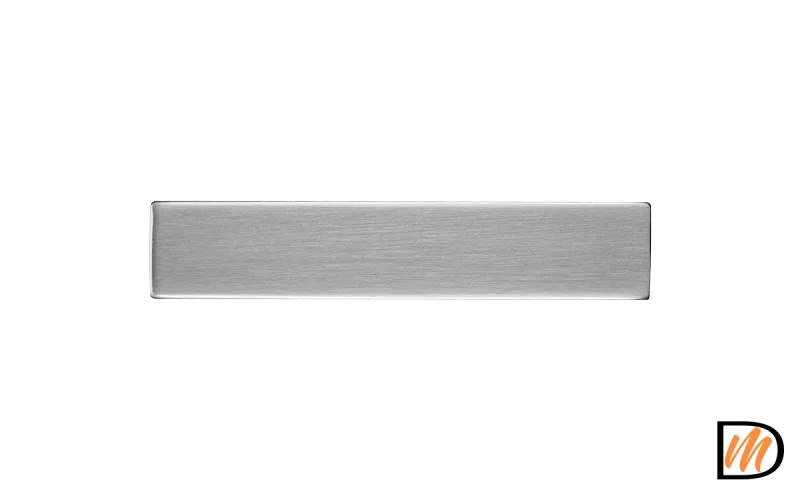 Ручка дверная SHUTTLE CSA раздельная без розетки, цвет матовый хром, ЦАМ