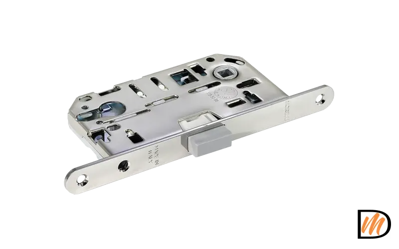 Защелка межкомнатная IM L PC NP магнитная под цилиндр, цвет - хром