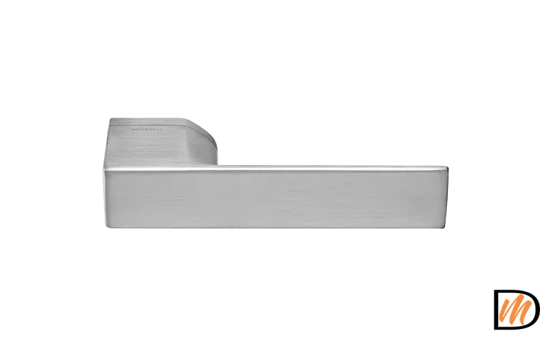 Ручка дверная SHUTTLE CSA раздельная без розетки, цвет матовый хром, ЦАМ