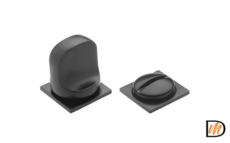 Завертка сантехническая LUX-WC-SM NERO цвет черный