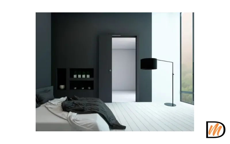 Поворотно-сдвижная система (фурнитура) для дверей 180-TWICE LEFT 100, ширина 100см, левая сторона, 180 градусов,  до 50 кг