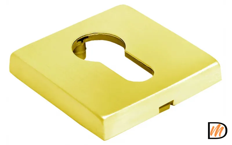 Накладка LUX-KH-S5 OSA на евроцилиндр, цвет матовое золото