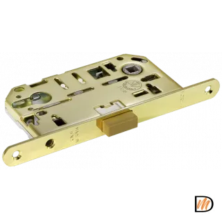 Защелка межкомнтаная IM L PG NP магнитная под цилиндр, цвет - золото
