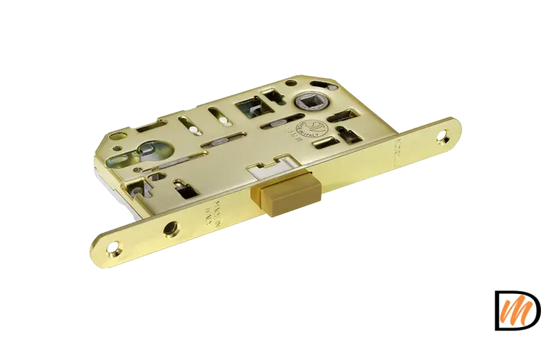Защелка межкомнтаная IM L PG NP магнитная под цилиндр, цвет - золото