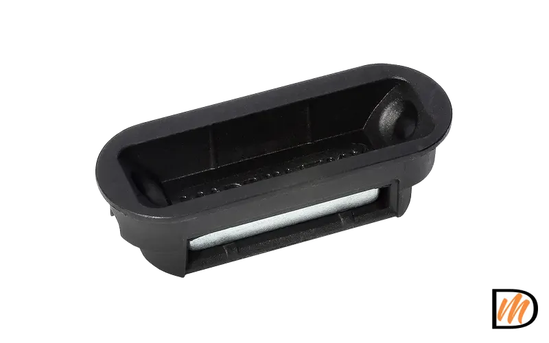 Ответная планка W7 B магнитная, цвет черный