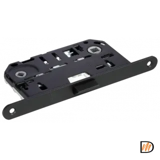 Замок межкомнтаный IP WC B бесшумный, сантехнический, цвет черный