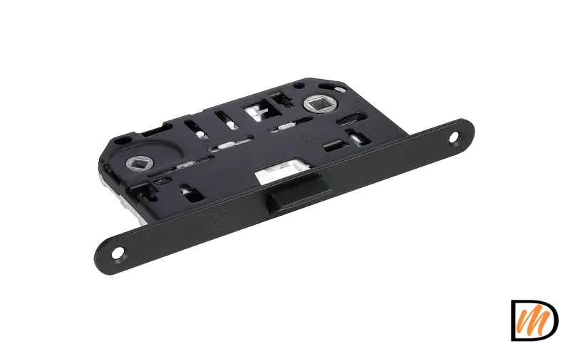 Замок межкомнтаный IP WC B бесшумный, сантехнический, цвет черный