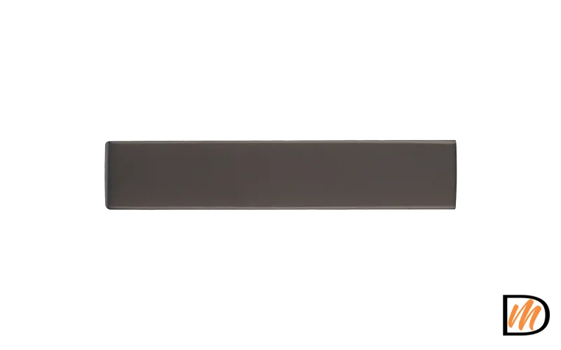 Ручка дверная SHUTTLE ANT раздельная без розетки, цвет антрацит, ЦАМ