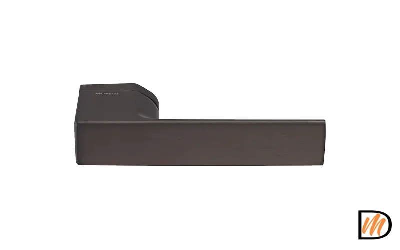 Ручка дверная SHUTTLE ANT раздельная без розетки, цвет антрацит, ЦАМ