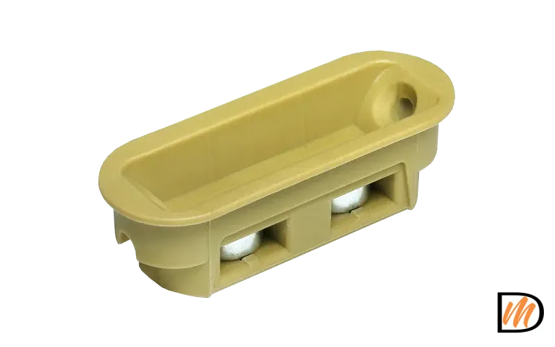 Ответная планка магнитная W7 PG/MAB, цвет - рыжий