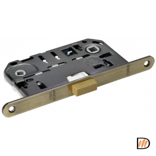Замок межкомнатный IM WC MAB NP магнитный, сантехнический, цвет - античная бронза