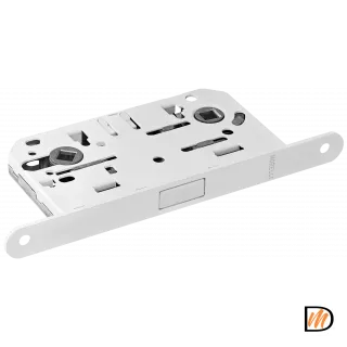 Замок межкомнатный TWICE M1885 W магнитый, цвет белый