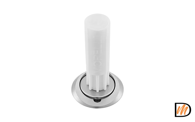 Ограничитель двери SECRET DS SC скрытый магнитный, цвет матовый хром