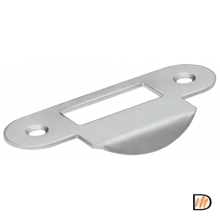 Ответная планка для замка Z1 SC с язычком, цвет матовый хром