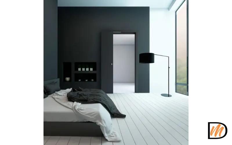 Поворотно-сдвижная система (фурнитура) для дверей 180-TWICE LEFT 70, ширина 70см, левая сторона, 180 градусов,  до 50 кг