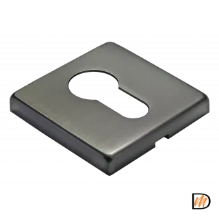 Накладка на евроцилиндр LUX-KH-SQ ANT квадратная, цвет антрацит