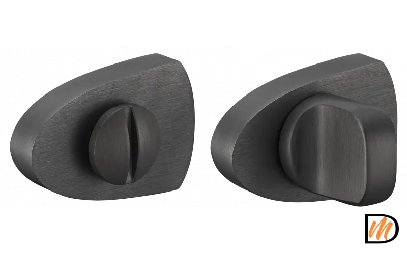 LUX-WC-UN ANT, завертка сантехническая, цвет - антрацит