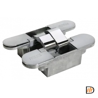 Петля скрытая HH-3 PC врезная с 3D-регулировкой вес полотна до 40 кг, цвет хром