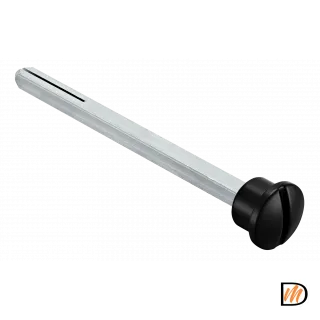 Четырехгранник LUX-SPINDLE-WC 110 NERO 110мм с кнопкой, цвет черный