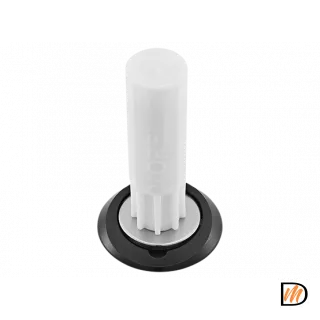 Ограничитель дверной SECRET DS BL магнитный скрытый, цвет чёрный