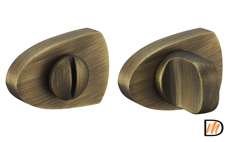 LUX-WC-UN CAFFE, завертка сантехническая, цвет - кофе