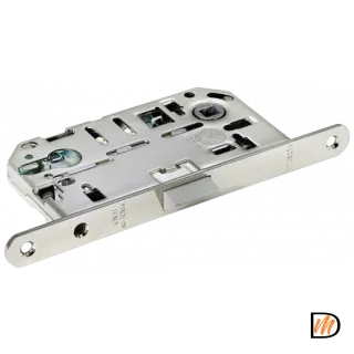 Замок межкомнатный IP L PC бесшумный под цилиндр, цвет хром