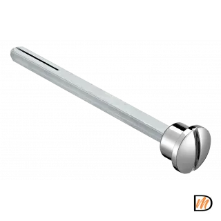 Четырехгранник LUX-SPINDLE-WC 110 CRO 110мм с кнопкой, цвет хром