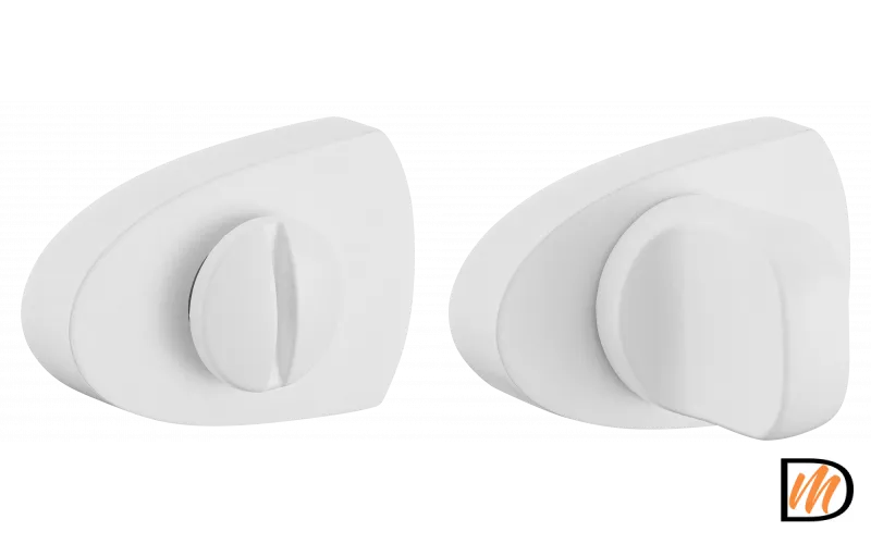 LUX-WC-UN BIA, завертка сантехническая, цвет - белый