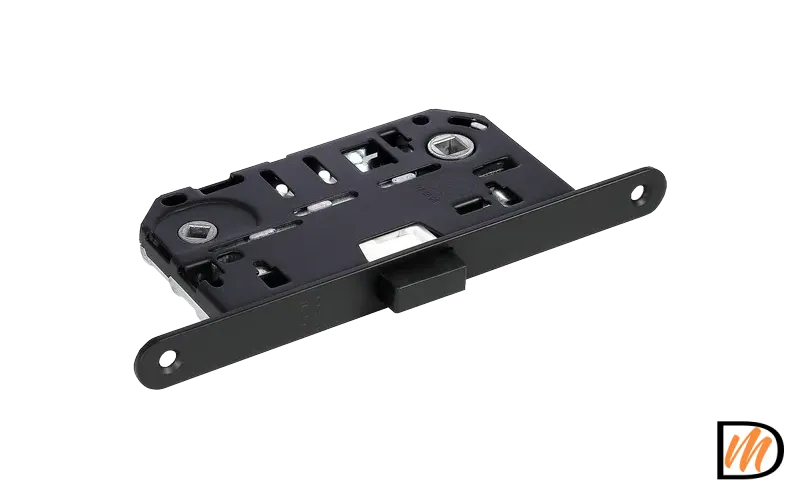 Защелка межкомнатная IM WC B NP магнитная, сантехническая, цвет - черный