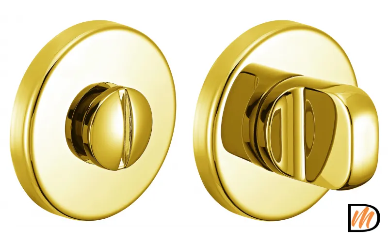 LUX-WC-R5 OTL, завертка сантехническая, цвет - золото