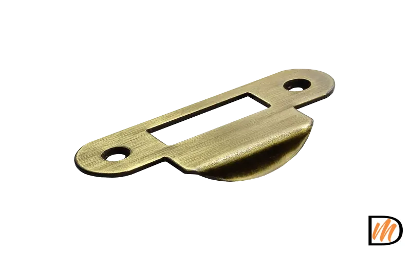 Ответная планка с язычком Z1 MAB, цвет - античная бронза