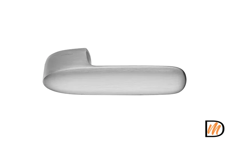 Ручка дверная UNIVERSE CSA раздельная без розетки, цвет матовый хром, ЦАМ