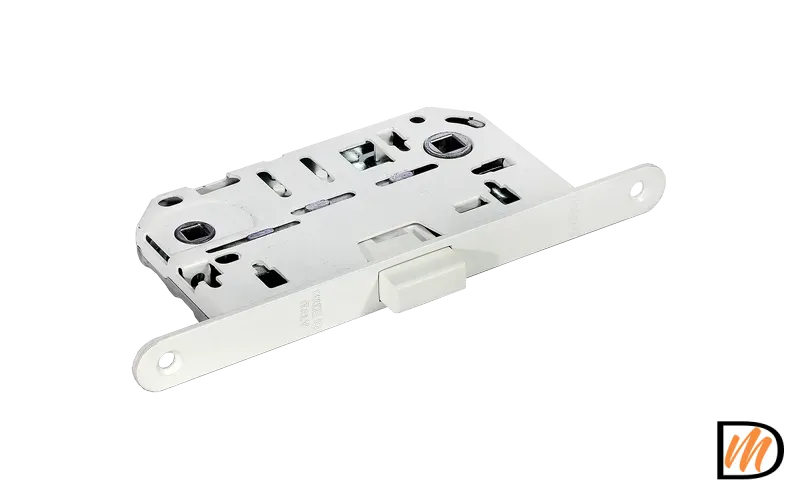 Защелка межкомнатная IM WC W NP магнитная, сантехническая, цвет - белый