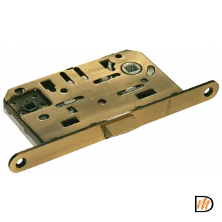 1895P AB, защелка бесшумная многофункциональная, цвет - бронза