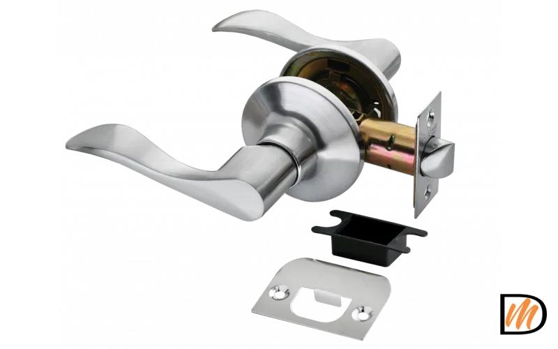 HK-03 SC, ручка нажимная, комплект с механизмом без фиксатора, цвет - матовый хром