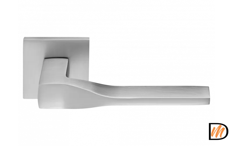 RAP 27 SLIM-S SC, ручка дверная на квадратной розетке 6 мм, цвет - мат.хром