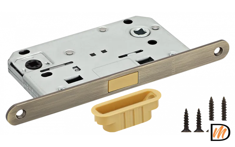 RM1895 AB, защелка магнитная многофункциональная, цвет - античная бронза