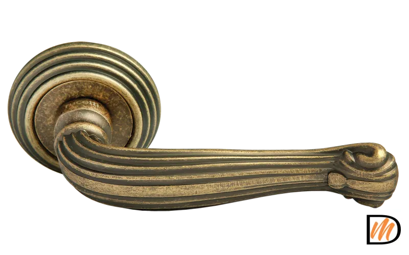 RAP-CLASSIC-L 4 OMB, ручка дверная, цвет - старая матовая бронза