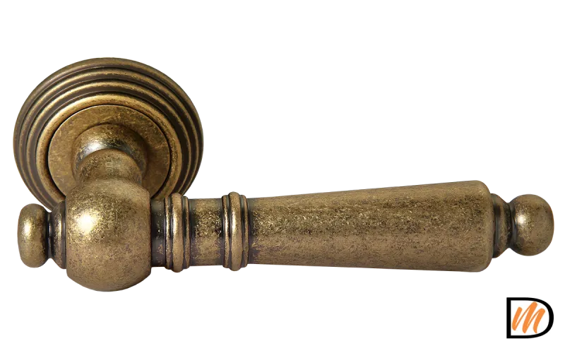 RAP-CLASSIC-L 8 OMB, ручка дверная, цвет - старая матовая бронза