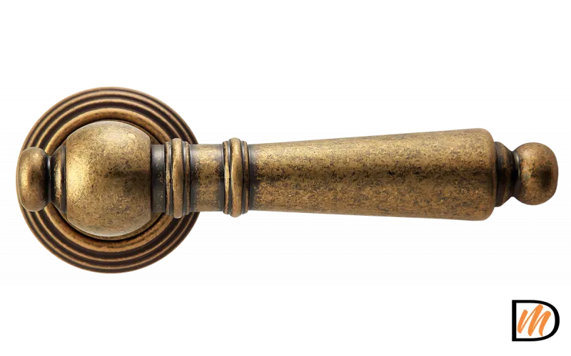 RAP-CLASSIC-L 8 OMB, ручка дверная, цвет - старая матовая бронза