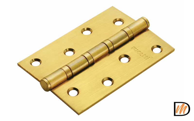 RS 100X70X2.5-4BB SG, петля стальная универсальная, мат.золото