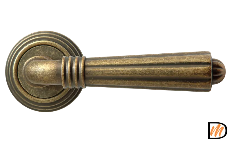 RAP-CLASSIC-L 5 OMB, ручка дверная, цвет - старая матовая бронза