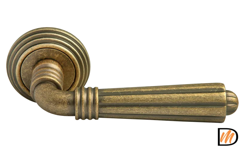 RAP-CLASSIC-L 5 OMB, ручка дверная, цвет - старая матовая бронза