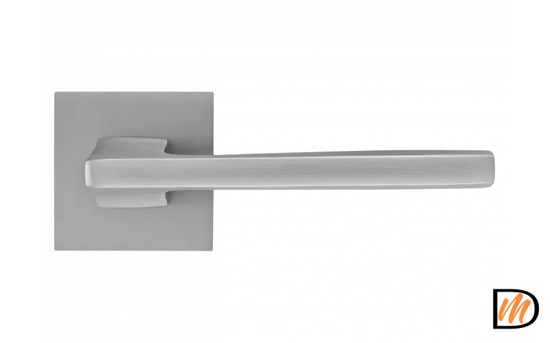 RAP 28 SLIM-S SC, ручка дверная на квадратной розетке 6 мм, цвет - мат.хром